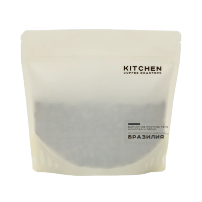 Кофе эспрессо Бразилия для кофемашин — средняя обжарка